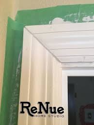 How To Caulk Trim Turrahmen Akzentwand Wandgestaltung