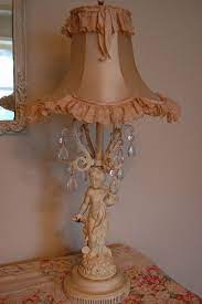 Check spelling or type a new query. Cherub Lamp With Vintage Shade Shabby Chic Lamp Shades Shabby Chic Lamps Lamp