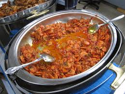 Lele balado (ikan keli berlada, catfish with chilli). Balado Food Wikipedia