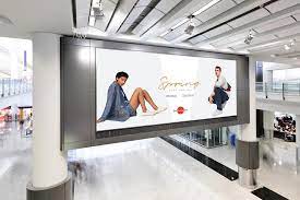 Download Free Shopping Mall Digital Ad Mockup Mockuptree