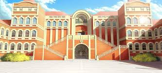 Tlom School Yard Bg By Exitmothership On Deviantart Episode Interactive Backgrounds Anime Scenery Episode Backgrounds