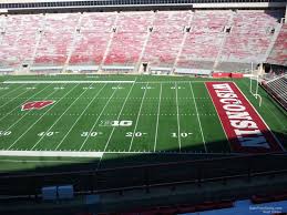 camp randall stadium section dd rateyourseats com