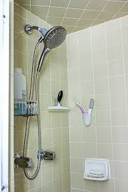 How small shower chairs are used. Perfect Showerhead For A Small Shower Pretty Handy Girl