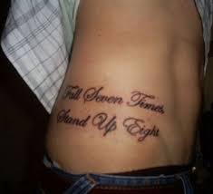 There are many different names for these styles of tattoos but essential they all feature one major growing trend in tattoo designs and that is the trend of the written word. Tattoo Ideas Quotes On Strength Adversity Courage Tattoo Quotes About Strength Courage Quotes Tattoos Tattoo Quotes