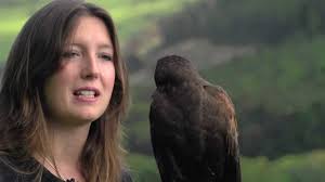 Layla talks leadership at Hawksdrift Falconry