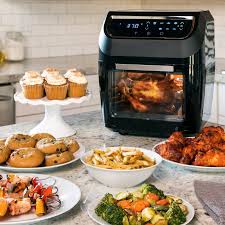 Bcp 8 In 1 Air Fryer Oven Rotisserie Dehydrator Set Cooking Convection Oven Cooking Cooking Essentials