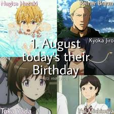 Haikyuu characters birthdays / inspired after watching a volleyball ace nicknamed little giant. Anime Free Attack On Titan Boku No Hero Academia Assassination Classroom Haikyuu Characters Nagisa Haz Anime Characters Birthdays Anime Life Anime Japan