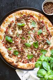 Fennel And Sausage Pizza Recipe Recipe Sausage Pizza Recipe Pizza Recipes Homemade Mild Italian Sausage