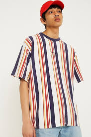 Black And White Vertical Striped T Shirt Mens Uo No Bad Days Vertical Striped T Shirt Stripe Tshirt Shirts Outfit Inspiration Women