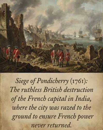 Siege of Pondicherry, Puducherry in 1761