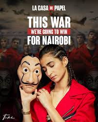 Respect to nairobi la casa de papel nairobi death scene nairobi tokyo ibiza professor rio denver oslo season 4 lcdp arthur. Money Heist Season 4 Nairobi On Behance Money Heist Money Heist Season 4 Nairobi