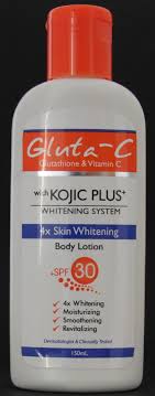 Gluta C With Kojic Plus Whitening System Body Lotion Lait De Beaute Eclaircissant Lady Edna