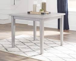 It has glass windows that bring natural light in. Amazon Com Signature Design By Ashley Parellen Counter Height Dining Room Table Light Gray Chairs Not Included Tables