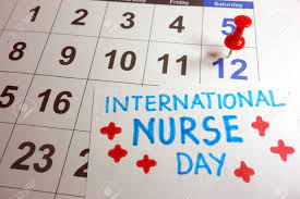 Sponsored by the international council of nurses, it celebrates the tireless efforts the day was officially named international nurses day or ind in 1974. Calendar Showing The Date Of International Nurses Day 12 May Stock Photo Picture And Royalty Free Image Image 100276599