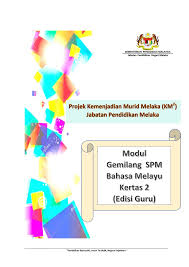 Download as docx, pdf, txt or read online from scribd. Edisi Guru Modul Bahasa Melayu Kertas 2 Spm 2020 Flip Ebook Pages 51 100 Anyflip Anyflip