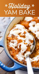 Yam Casserole Holiday Sweet Potato Casserole With Marshmallows Recipe Sweet Potato Recipes Casserole Thanksgiving Sweet Potato Casserole Baked Sweet Potato Casserole