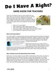 However, we don't want to leave you completely unsupported. Game Guide For Teachers Icivics