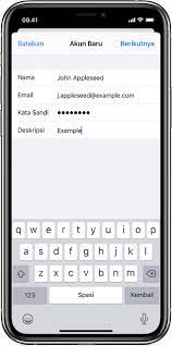 Cara mudah membuat email google gmail di hp. Menambah Akun Email Di Iphone Ipad Atau Ipod Touch Apple Support