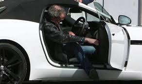 For more car clips from. Mind Your Head Jeremy Clarkson Struggles To Fit Into His New 80k Jaguar F Type Celebrity News Showbiz Tv Express Co Uk