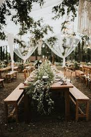 15 Forest Wedding Theme Ideas Wedding Forward Forest Theme Wedding Wedding Reception Table Decorations Twilight Wedding