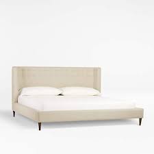 Shop this collection (351) top rated. Gia Upholstered King Bed Reviews Crate And Barrel