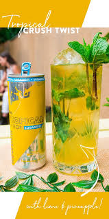Tropical Crush Twist Ingredients Red Bull Tropical Sugar Free Edition 20ml Lime Juice 30ml Pineapple Ju Red Juice Recipe Red Bull Drinks Sugar Free Drinks