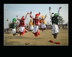 Punjabi Folk Dance Bhangra Folk Dance Bhangra Dance Of India