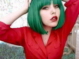 Venus Envy Red Blouse Perfect Christmas Look Manicpanic Venusenvy Greenhair Dyedhairdontcare Dyedhai Green Hair Colors Cool Hair Color 30 Hair Color