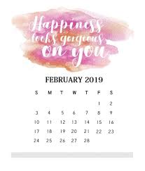 Inspirational February 2019 Quotes Calendar Calendar Quotes Motivational Quotes February Quotes