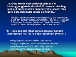 Kepentingan disiplin di sekolah 1. Mandat Pelaksanaan Kuasa Disiplin Ppt Download