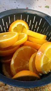 Naranjas Confitadas Con Thermomix Especial Para Roscon De Reyes Naranja Confitada Recetas Con Naranjas Recetas De Thermomix