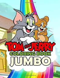 Tom and jerry showering to her sa6ed coloring pages printable. Tom And Jerry Jumbo Coloring Book Coloring Book For Kids And Adults Perfect For Children Ages 4 12 Smith Julia 9781791651282 Amazon Com Books