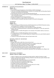 Whether you're looking for a traditional or modern cover letter template or resume example, this. Handyman Resume Samples Velvet Jobs