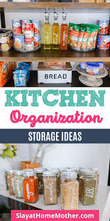 Tall transparent sealed storage container. Kitchen Cabinet Organization Ideas To Help You Stay Organized