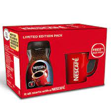 Nescafe Classic Coffee 100g With Free Red Mug Nescafe Red Mug Mugs