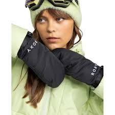 ROXY JETTY SOLID MITT Water-resistant 10000mm solid mitten glovesJapanese