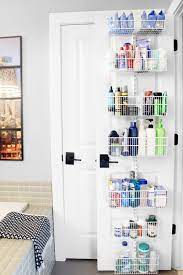 You can use any interior door as a closet door. 15 Ways To Maximize Storage With Over The Door Organizers Blue I Style