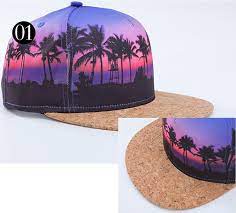Galaxy Hawaii Coconut Tree Print Flatbill Visor Snapback Cap Baseball Hat Cct H70 Ch12fm1ub9d Baseball Hats Hats Snapback