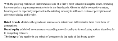 Brand identity is the collection of all elements that a company creates to portray the right image to its consumer. Theme 4 Retailing Flashcards Quizlet