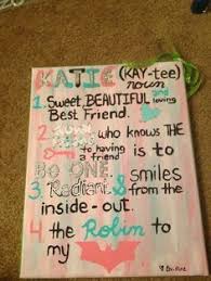 These unique best friend gifts are perfect for any occasion, including birthdays and the holidays. Make A Definition Board Of Good Qualities Of Your Friend Diy Best Friend Gifts Presents For Best Friends Friend Birthday Gifts