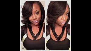 Since the 16th century, women brought in as slaves had intricate hairstyles with braids and twists, and has significantly influenced the weaving styles now adopted by most women. African American Bob Weave Hairstyles Youtube