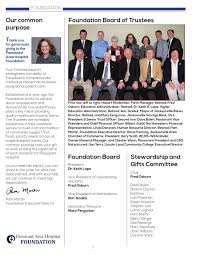 2013 Passavant Area Hospital Foundation Annual Report by Passavant Area  Hospital