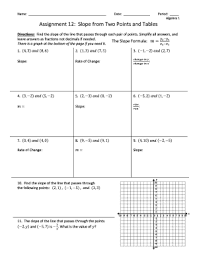Holt geometry administrative assistant math. Assignment 12 Slope From Two Points And Tables Answer Sheet Hm Are You A Human