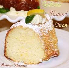 Gateau Au Yaourt Et Au Citron2 2 Gateau Yaourt Gateau Yaourt Moelleux Gateau Facile Et Original