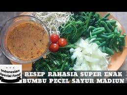 Bedanya, sayuran pada pecel direbus sampai setengah matang atau matang. Resep Rahasia Membuat Sambal Pecel Sayur Yang Sedap Youtube