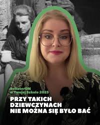BohaterON x @babka_od_histy 🟩 „Przy takich dziewczynach nie można się było  bać. Bohaterki Powstania Warszawskiego w walce o wolność.” to nasza kolejna  propozycja zajęć w ramach akcji BohaterON w Twojej Szkole 2025.