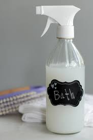 18 fluid oz of white distilled. Diy All In One Bathroom Cleaner Live Simply