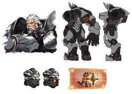Reinhardt Concept From Overwatch Game Concept Art Concept Art Concept Art Characters