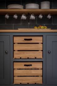 You can do this by adding inserts that are able to be pulled out. Storage Bin Ideas Do It Yourself Sustainable Kitchen Kitchen Design Kitchen Cabinet Design
