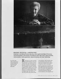 Scripps Institution of Oceanography Annual Report 1995